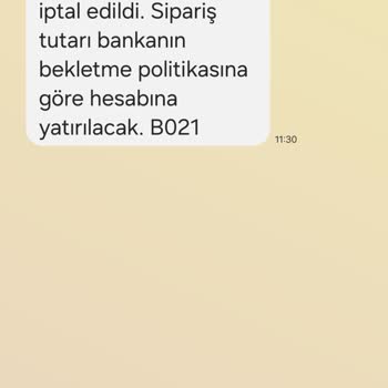 Getir Su İptal Edilen Siparişin İadesi Gecikiyor