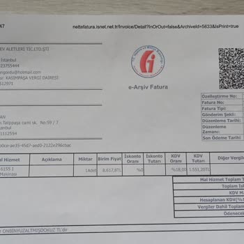 Kısa Sürede Paslanan Bulaşık Makinesinin Değişim Reddi Ve Yeni Ürün Talebi