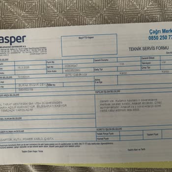 Servis Cihazı Açılmadan Yanlış Arıza Bildirerek Çalışmaz Şekilde İade Edildi