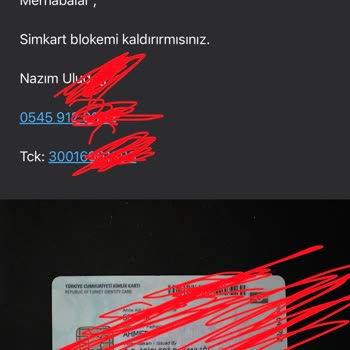 Sim Kart Blokemi Kaldırılmadı, Bakiye Kullanılamıyor
