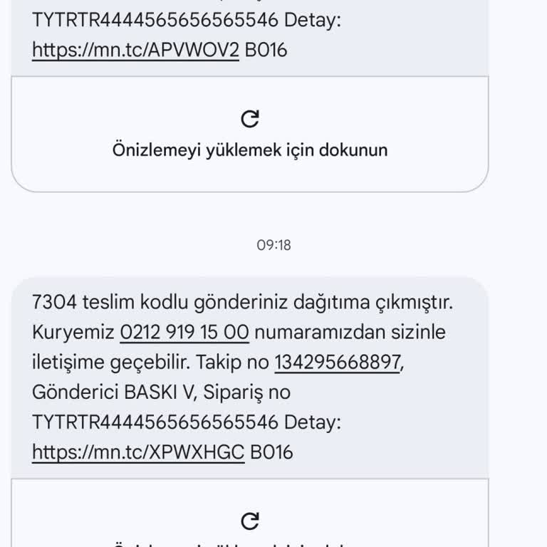DLH Kargo’da Teslim Edilmemesi Ve Kuryeyle Temas Kurulamaması