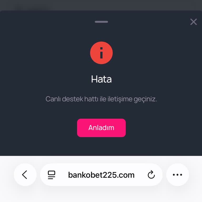 Bankobet Hesabım Kapatıldı Ve Para Çekemiyorum