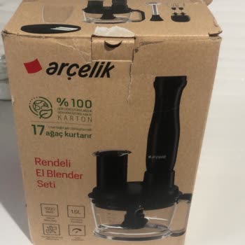 Arçelik'ten Gecikmeli Teslimat Ve Hasarlı Kullanılmış Görünen Blender Şikayeti