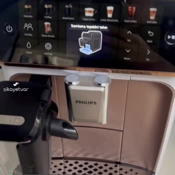 Philips Ev Aletleri Damlama Tepsisini Yerleştirme Hatası
