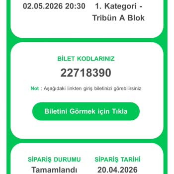 Bubilet'ten İptal Edilen Konser İçin Geri Ödeme Talebi