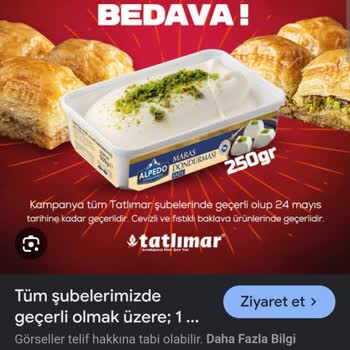 Tatlımar Bursa Teleferik Şubesinde Yanıltıcı Reklam Ücretsiz Dondurma Boyutu Beklentiyi Karşılamıyor