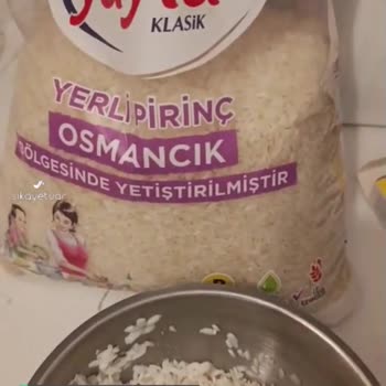 Yayla Pirinç Sabun Gibi