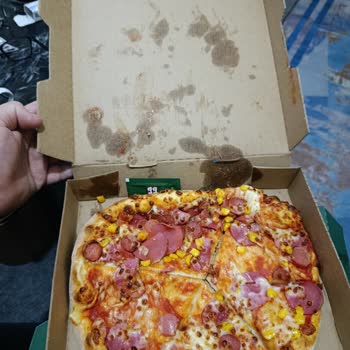 Dağılmış Pizza Ve İade Talebim
