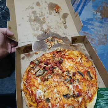 Dağılmış Pizza Ve İade Talebim