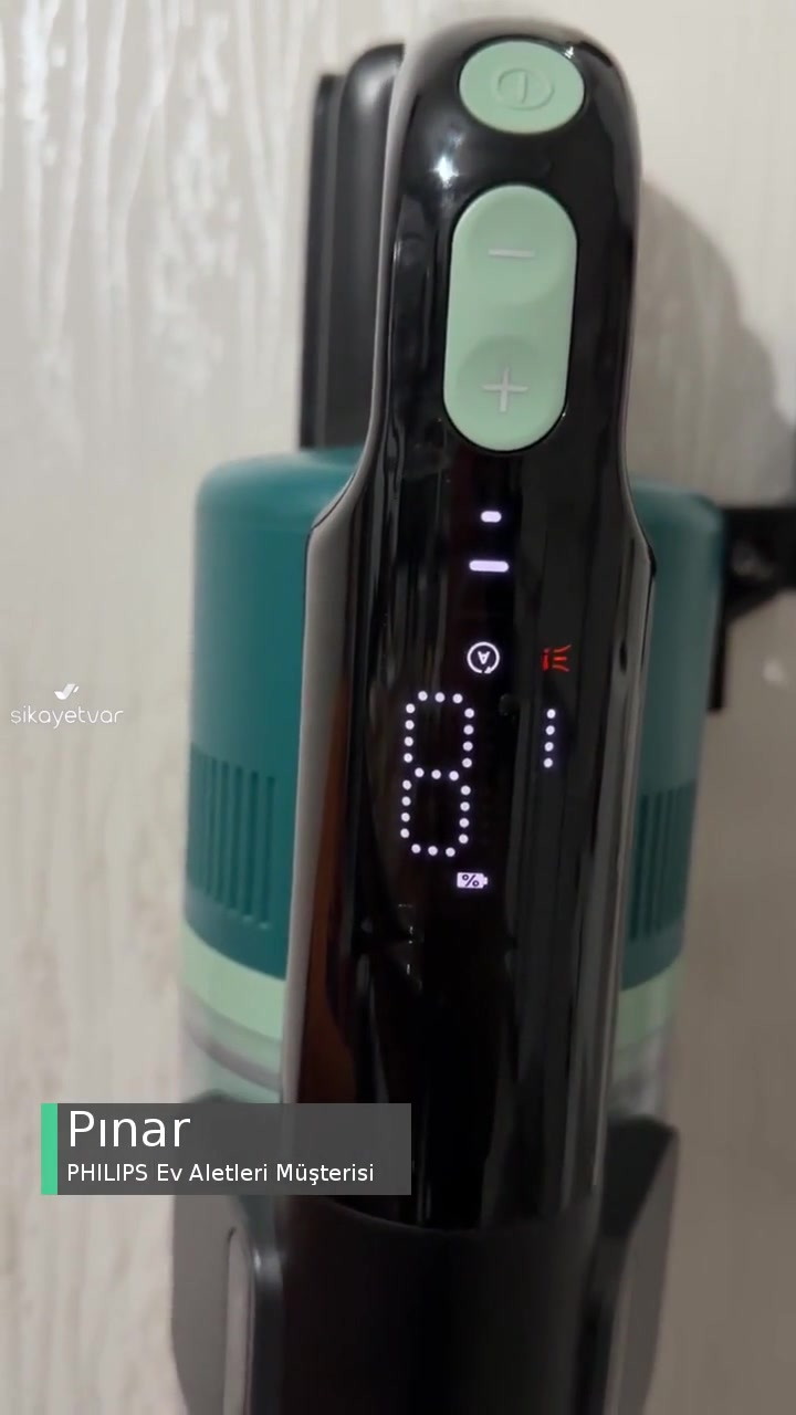 Philips Ev Aletleri Süpürgem Uyarı Veriyor videonun kapak resmi
