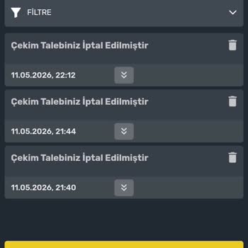 Betcio Sitesinde Çekim Taleplerinin Reddedilmesi ve Bakiye Sıfırlanması