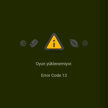 Spor Bahislerine Erişim Engeli Ve Hata Kodu 13 İle Çekim Sorunu