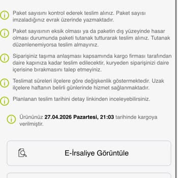 İKEA Ve Kolay Gelsin Kargosunda Kayıp Teslimat İçin Acil Çözüm Talebi
