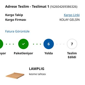 İKEA Ve Kolay Gelsin Kargosunda Kayıp Teslimat İçin Acil Çözüm Talebi