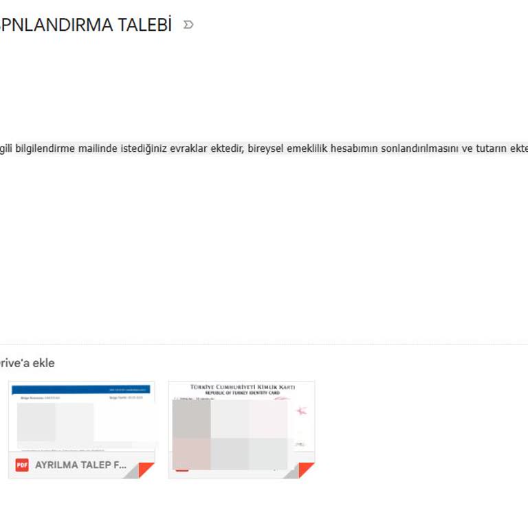 Eksik Evrak İddiası Ve İşlem Hatası Nedeniyle BES Kapanış Sürecinin Uzaması