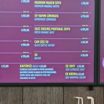 Kahve Dünyası Şubesinde Su Fiyatı Yanıltması Ve Müşteri Aldatma Algısı