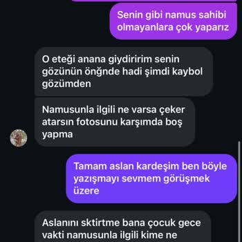 Rehberde sözlü taciz ve hakaret iddiası