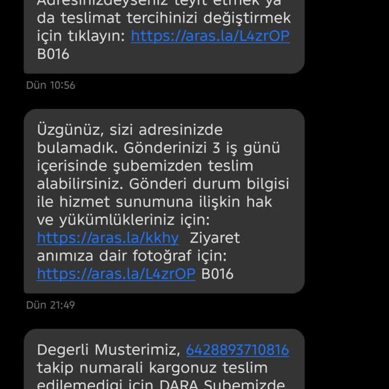 Kargo Görevlisinin Saygısız Davranışı Ve Teslimat Sorunu