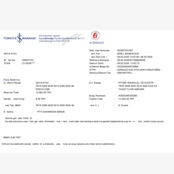 EFT Ödemesi Onaylanmadığı Nedeniyle Sipariş Gecikiyor