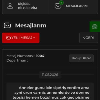 Müşteri Hizmetlerinden Yanıtsızlık Ve İptal Talebinin Göz Ardı Edilmesi