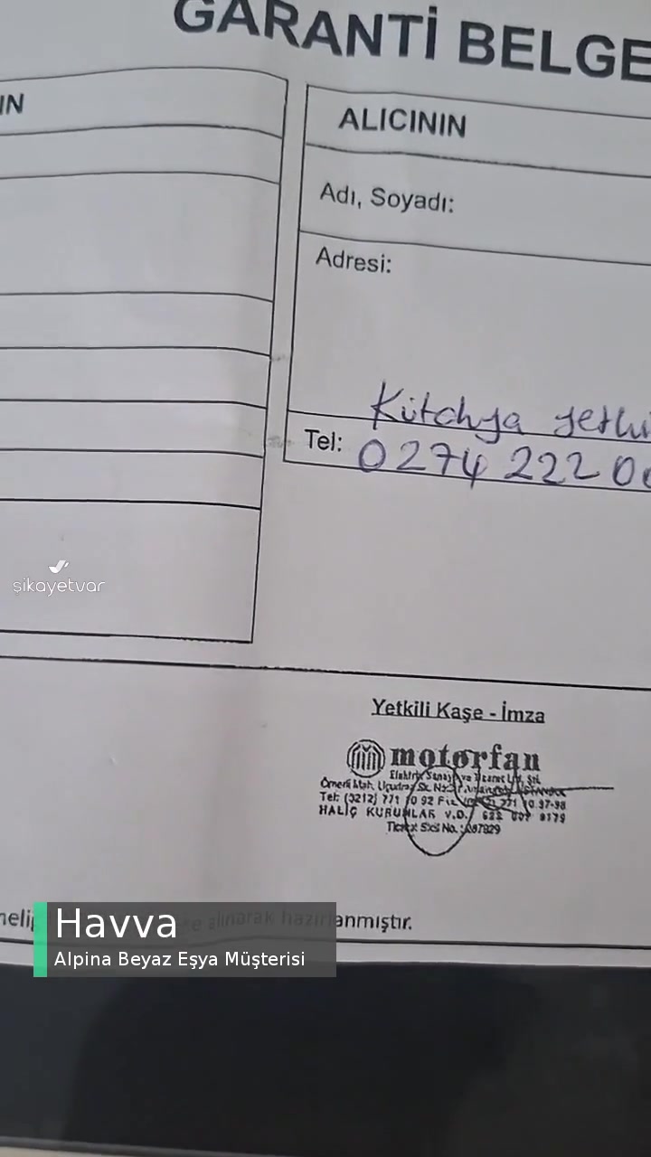 Kütahya Alpina Ankastre İçin Yetkili Bulunamıyor, Yeni Ocak Çalışmıyor videonun kapak resmi