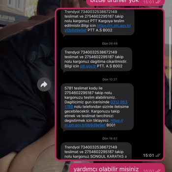 Teslim Edildi SMS’i Yanlış Gönderildi, 3.811 TL’lik Kargo Kayboldu
