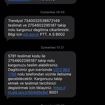 Teslim Edildi SMS’i Yanlış Gönderildi, 3.811 TL’lik Kargo Kayboldu