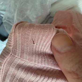 Defolu Pijama Mağaza Tesliminde Değişim Talebi