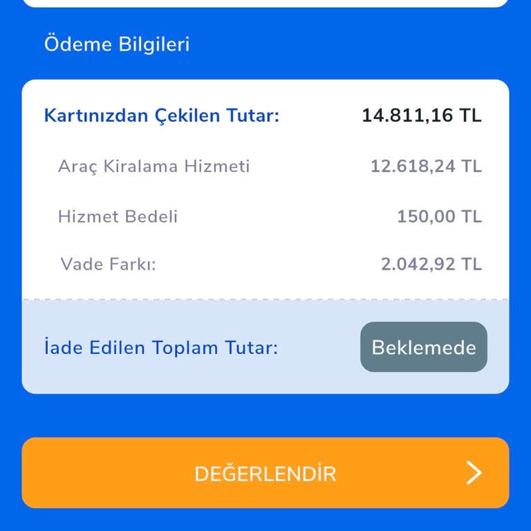 Windy Car Ve Yolcu360'dan Yanıtsız İade Talebi
