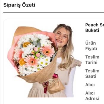 Taze Çiçek | Tazecicek.com Görseldeki Bukete Uygun Olmayan Çiçek Gönderimi