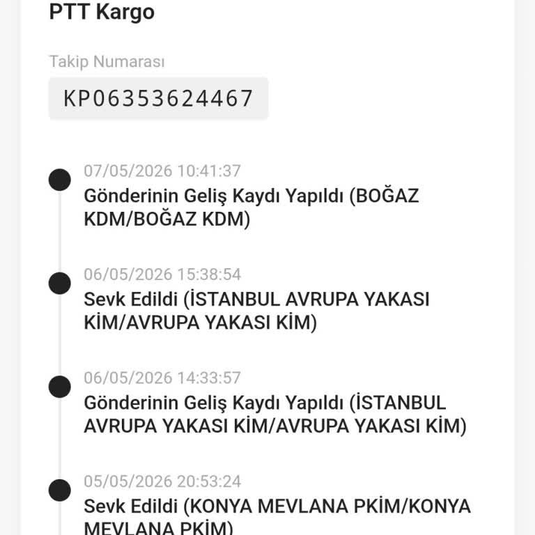 PTT Kargo Şubesinde Uzun Gecikme Ve Teslim Edilmemiş Kargo İçin Açıklama Talebi