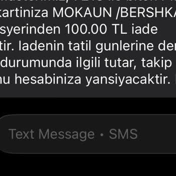 Bershka’dan 1.790 TL Değerindeki Ürün İçin Eksik İade Ve İletişimsizlik