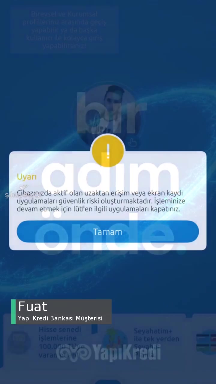 Yapı Kredi Bankası Mobil Şube Giriş Engeli videonun kapak resmi