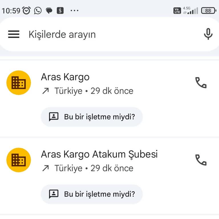 Aras Kargo Atakum Şubesinde Esnaf Noktasına Teslimat Sorunu Ve Kaba Personel Tutumu