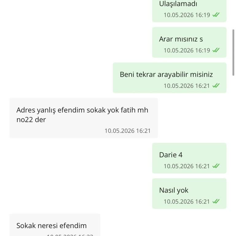 Adres Eksikliği Ve Kötü Müşteri Hizmetleri Nedeniyle Sipariş İptali Ve İade Talebi