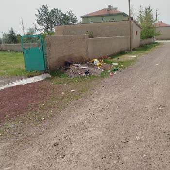 Zengen Mahallesi Önder Sokak'ta Çöp Konteyneri Eksikliği