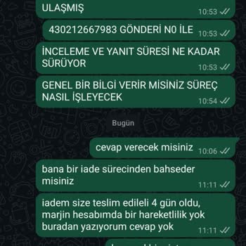 Ayıplı Oxford Ayakkabı Açıldı, İade Ve Geri Dönüş Süreci Cevapsız