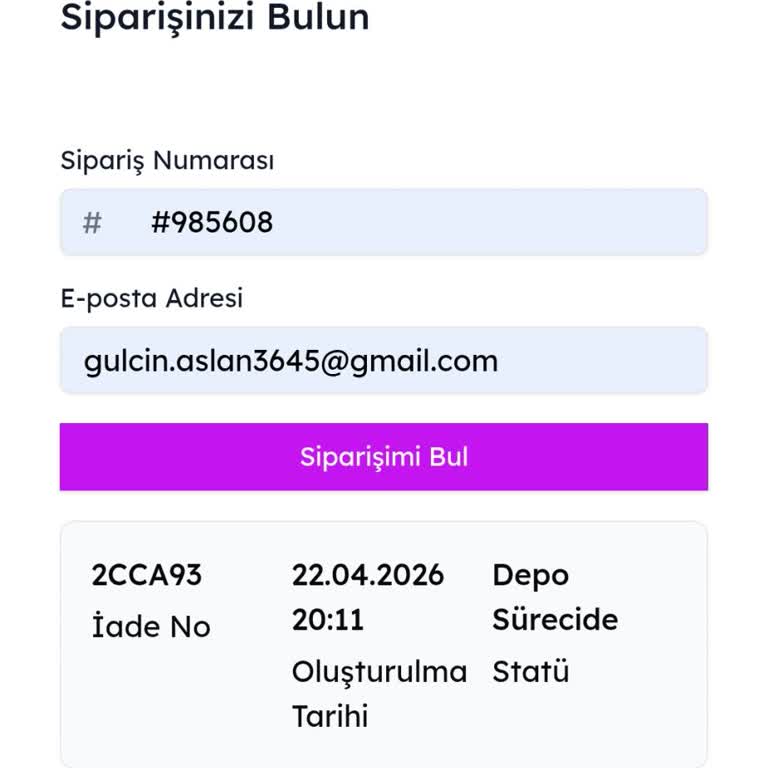 İade Ücreti Geri Ödenmedi Ve Müşteri Hizmetleri Cevap Vermiyor