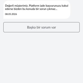 Sağlık Sorunu Nedeniyle İade Süresi Kaçtı, Pazarama Yardım Yok