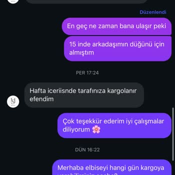 Teslim Edilmeyen Elbise Ve Saygısız Müşteri Temsilcisi