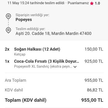 Yemeksepeti Hesabımda İzinsiz Sipariş, Kartlardan Yetkisiz Çekim Ve İade Talebi
