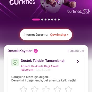 İnternet Kesintisi Ve Geciken Fiber Kurulumu Nedeniyle Yaşadığım Mağduriyet