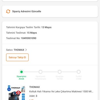 Sebepsiz Sipariş İptali Ve Açıklama Talebi