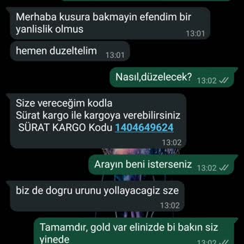 Yanlış Mont Gönderimi Ve Satıcı İle Kargo Şirketinin Desteksizliği
