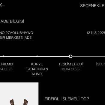 İade İşlemi Bir Ay Boyunca İşlenmedi Ve Geri Ödeme Yapılmadı