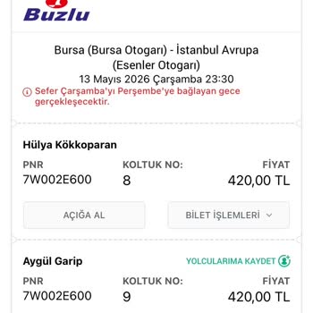 Onaysız Sefer Saati Değişikliği Ve Şirketle Temasa Çıkamama
