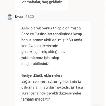 Ultrabet 7.000 TL Nakit Kayıp Bonusum Ödenmedi Ve Oyalandırılıyor