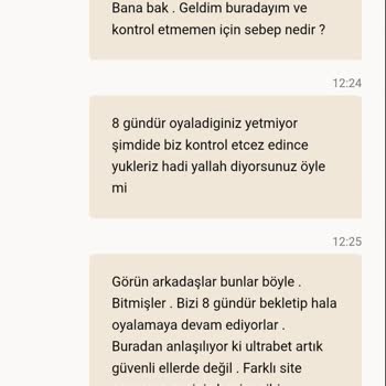 Ultrabet 7.000 TL Nakit Kayıp Bonusum Ödenmedi Ve Oyalandırılıyor