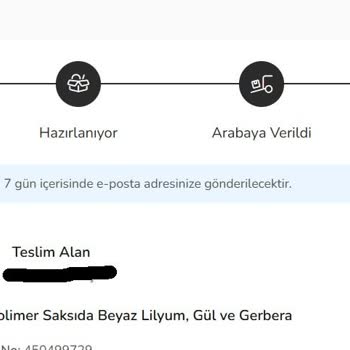 Gece Yarısı Zorla Teslim Edilen Çiçek Ve Yanıltıcı Teslimat Bildirimi