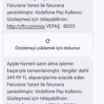 Yetkisiz Vodafone Pay İşlemleri Nedeniyle 3577 TL Faturanın İptali Ve Hat Açılması Talebi